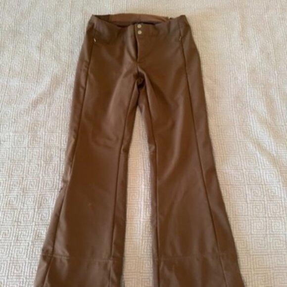 TNF APEX Pants Medium Softshell Brown Womens - Picture 1 of 8